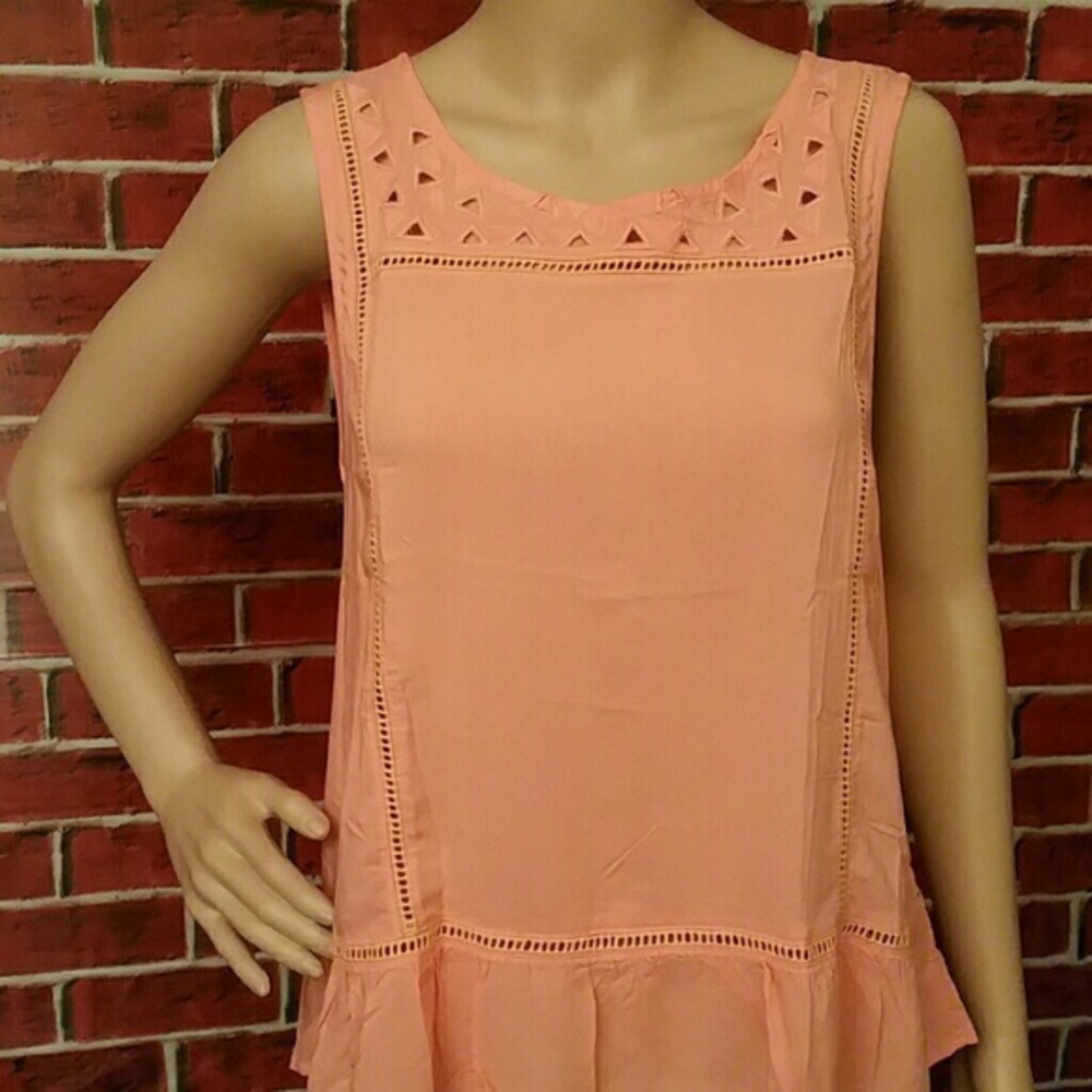 ⭐️Discount Shipping⭐️ Peach Relaxed Fit Top